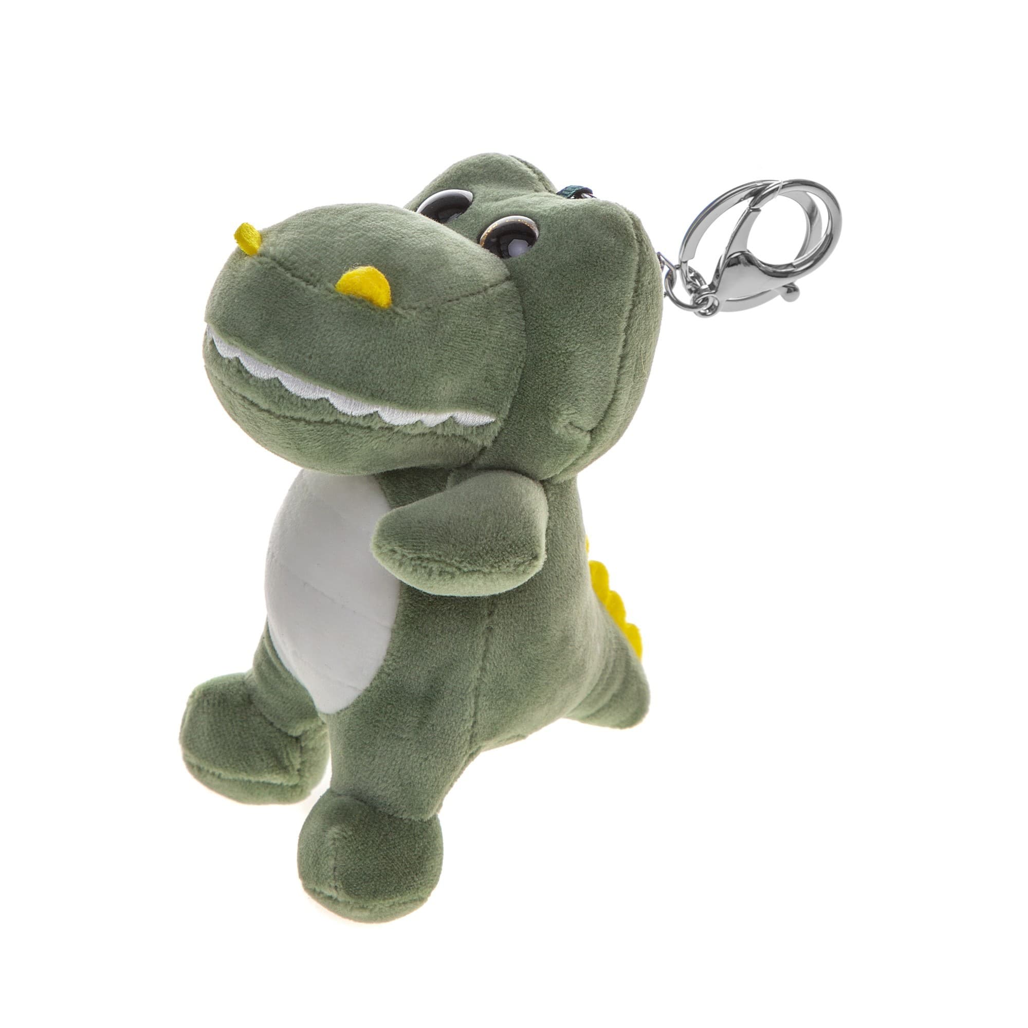Брелок Плюшевий Plush "Дінозавр" 12 см зелений (9700)
