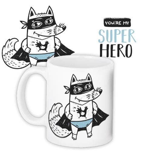 Чашка "You are my superhero" ты мой супер герой 330 мл (0364)