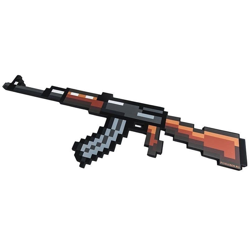 Іграшка Автомат Майнкрафт Калашникова Minecraft 65 см (6362)