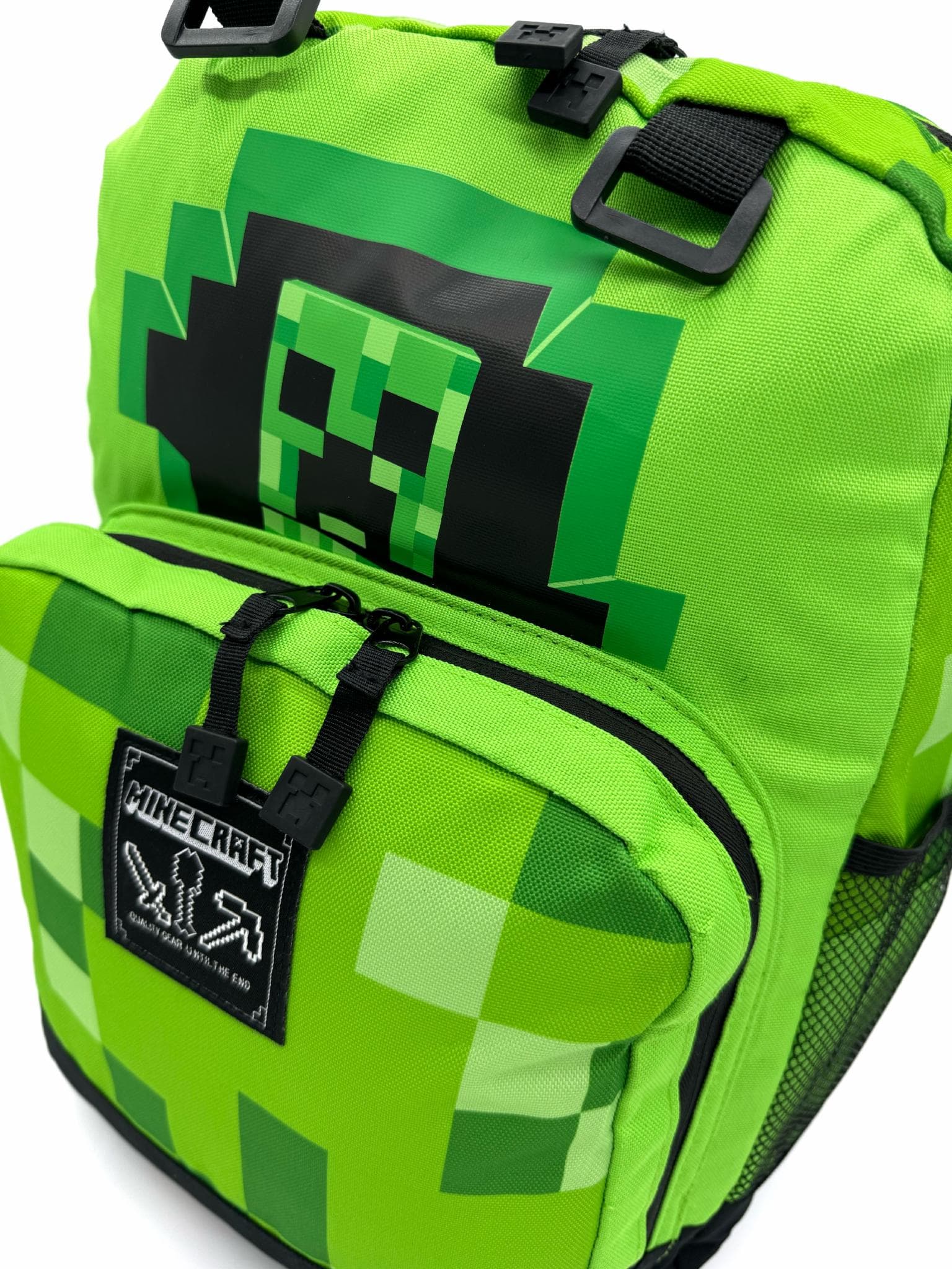 Рюкзак Minecraft Allworld Кріпер Зелений шкільний / повсякденний (6234)