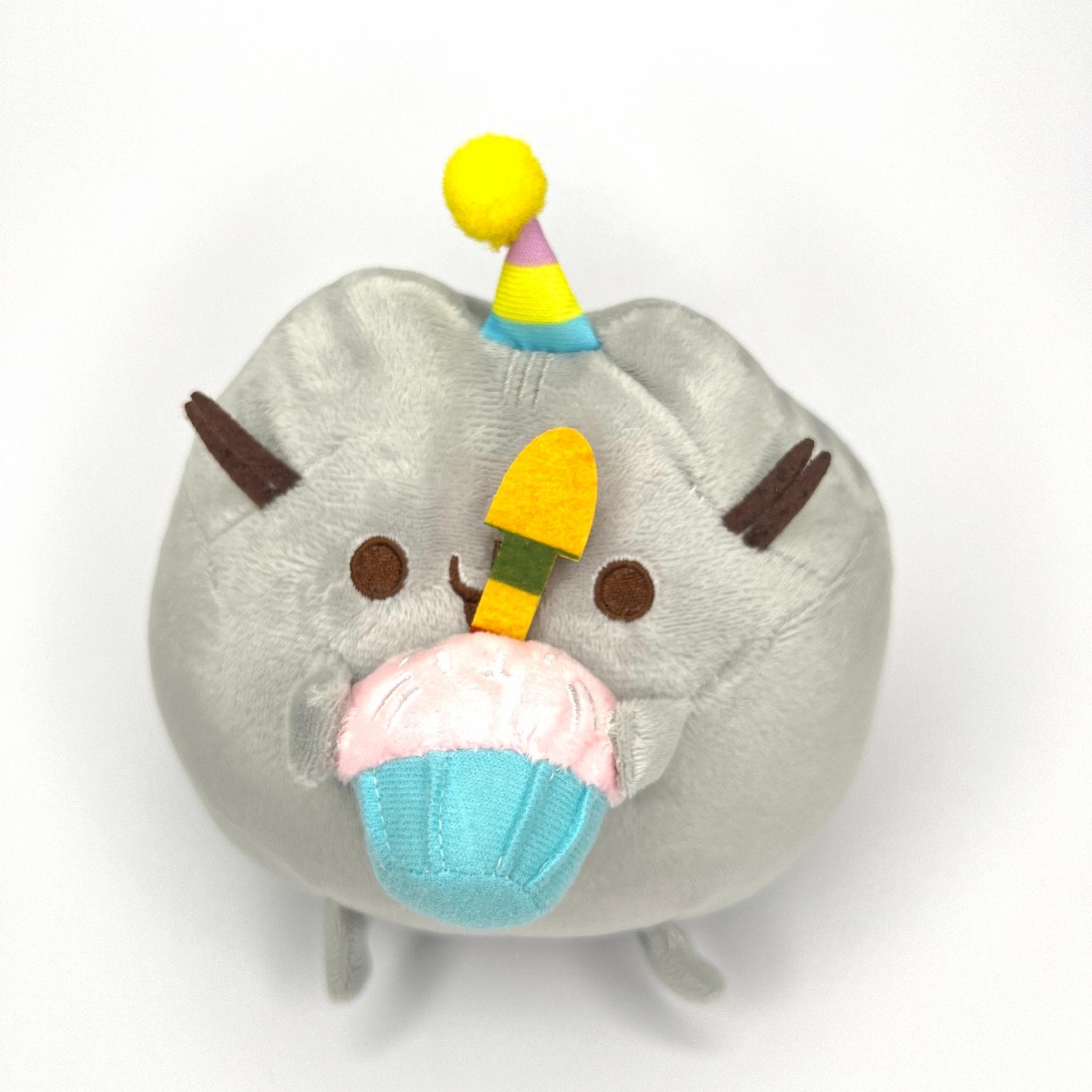 М'яка Плюшева Іграшка Plush Кіт Пушин з кексом Pusheen 15 см сірий (1024607)