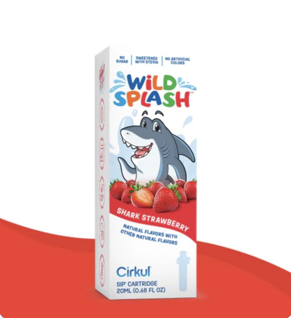 Картридж Cirkul Wild Splash Акуляча Полуниця Cartridges 1 шт (7098282)