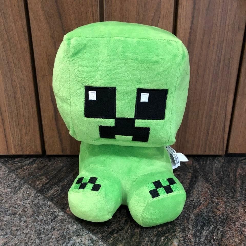 М'яка іграшка Майнкрафт Кріпер Міні (Creeper Baby) 25 см Minecraft (6290)