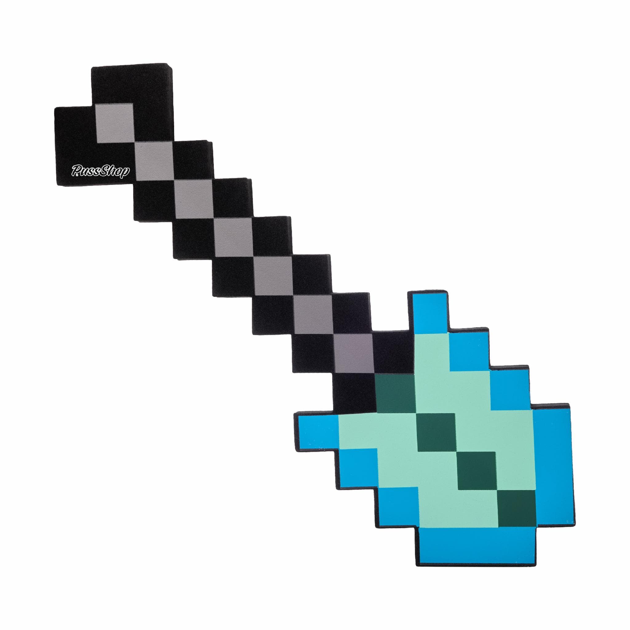 Діамантовий подарунковий набір зброї Майнкрафт (Діамантовий Меч + Діамантова Кирка + Діамантова Сокира + Діамантова Лопата) Minecraft (9999000)