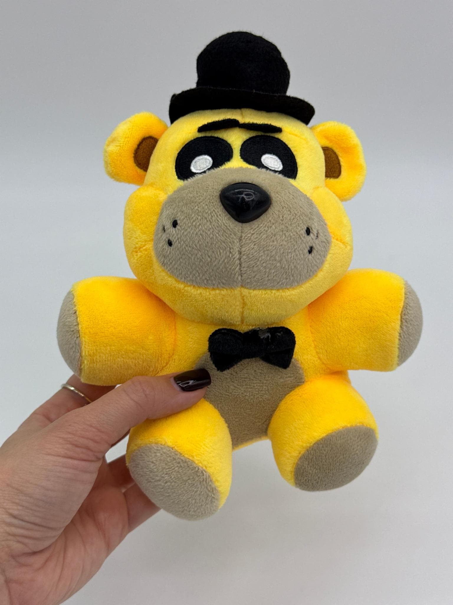 М’яка іграшка аніматронік ведмідь Фредді Золотий 18 см - FNAF / 5 ночей з Фредді