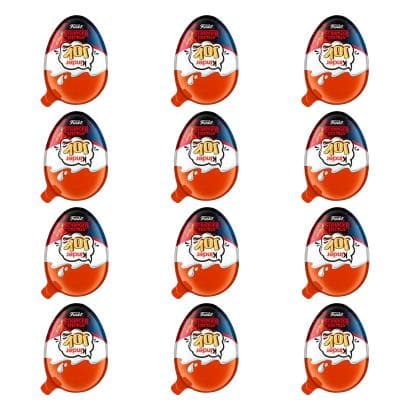 Набір Шоколадних Яєць Кіндер Джой Дивні Дива Фанко Поп Kinder Joy Funko Pop Stranger Things 12 шт х 20г