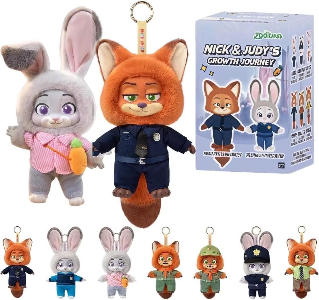 Сюрприз бокс брелок-іграшка Зоотрополіс (Zootopia) Disney персонаж мультфільму 2 сезон (3010251)