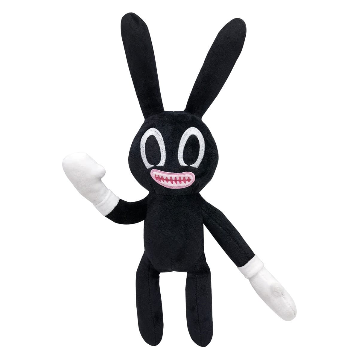 М'яка іграшка Картун Кролик / Cartoon Rabbit 30 см чорний (1001545)
