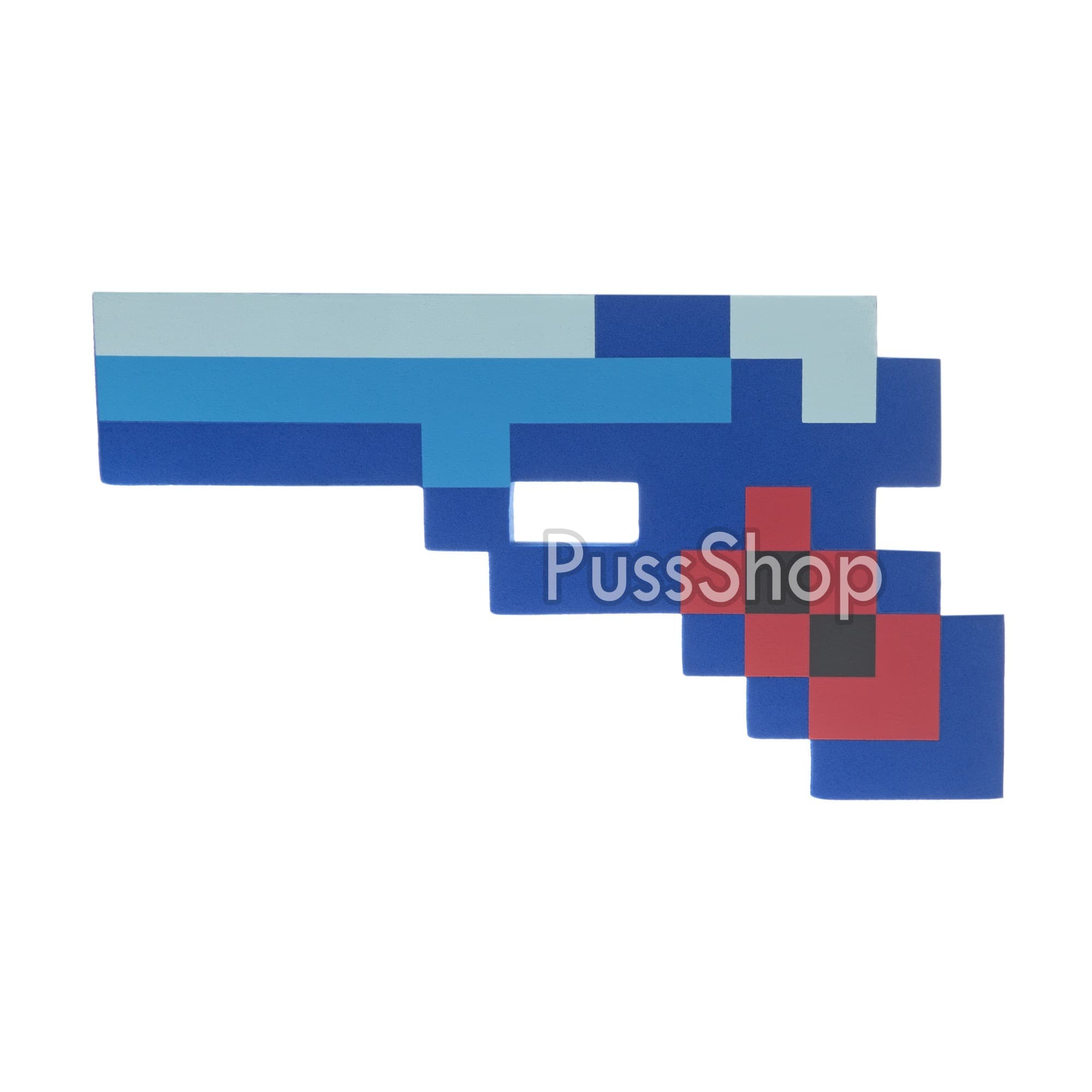 Іграшка Пістолет Майнкрафт Синій 20 см Minecraft (6346)