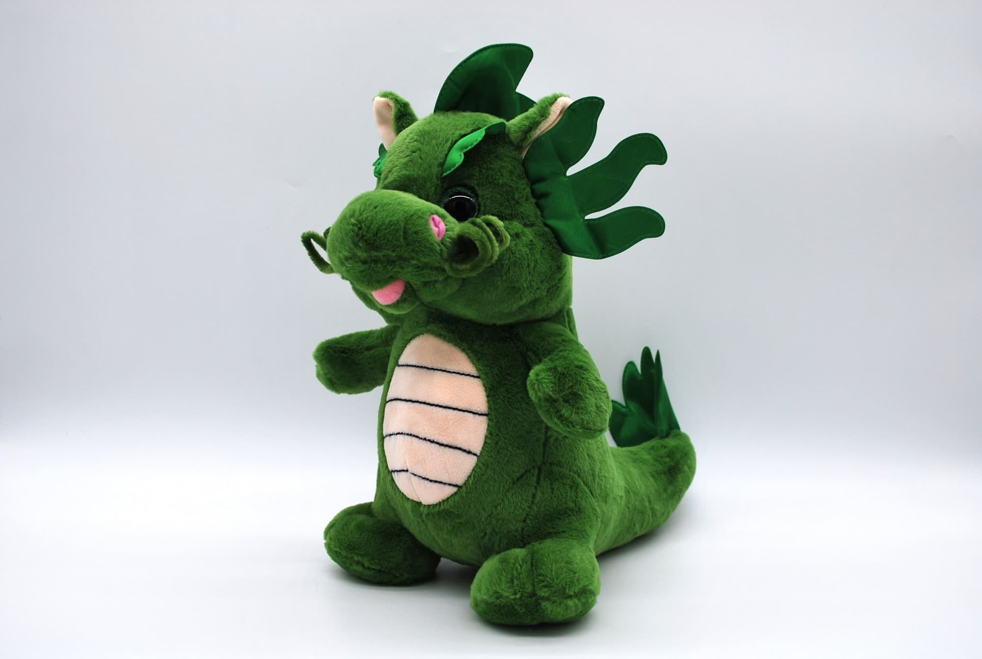 М'яка Плюшева Іграшка Plush Пухнастий Дракон - Динозавр 32 см (91093)