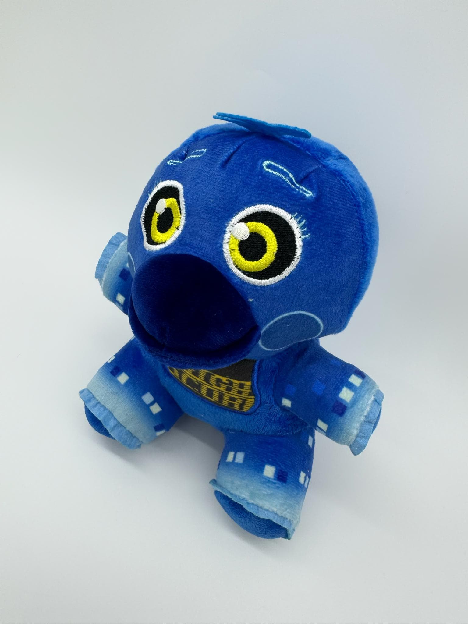 М’яка іграшка аніматронік Рекордна Чіка качка синій 18 см - FNAF / 5 ночей з Фредді