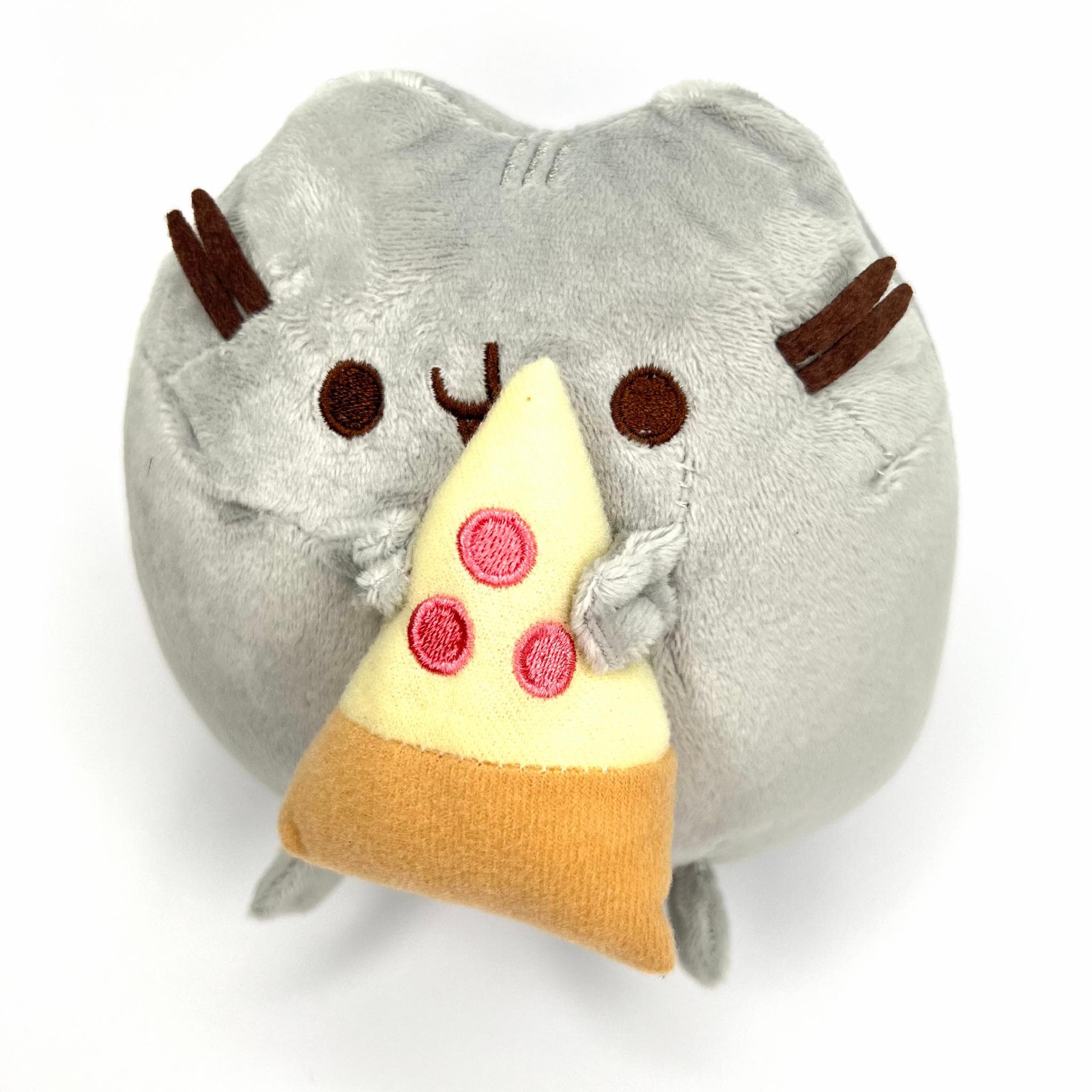 М'яка Плюшева Іграшка Plush Кіт Пушин Піца Pusheen 15 см сірий (1024606)