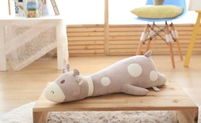 М'яка Плюшева Іграшка Plush Жираф Бежевий 50 см (9273)