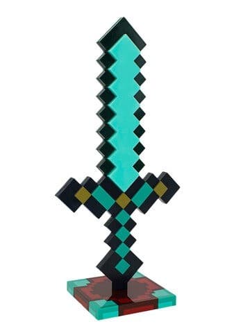 Нічник - Світильник Діамантовий Меч Майнкрафт 39 см. Minecraft (6279)