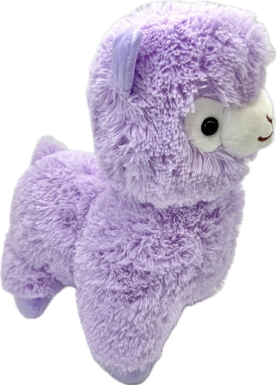 М'яка Плюшева Іграшка Plush Альпака Лама 35 см Бузкова (9247)