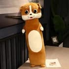 М'яка Плюшева Іграшка Plush Собака Батон Коричневий Антистрес Обіймашка 60 см (1030015)